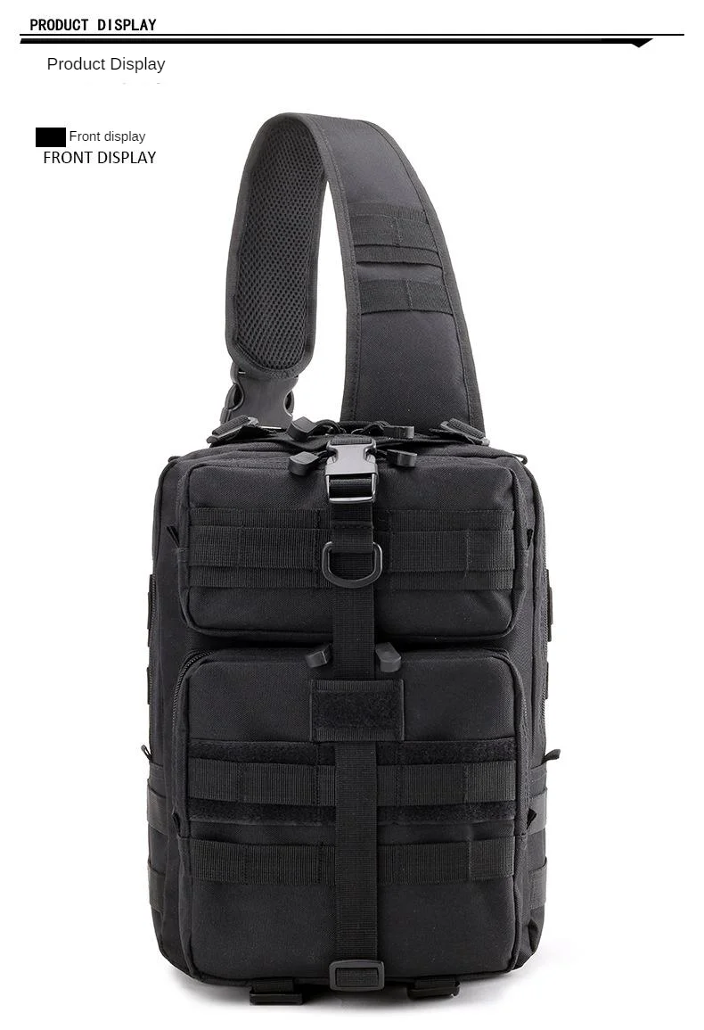 Многофункциональный нагрудный рюкзак, повседневная камуфляжная спортивная сумка для верховой езды, винтажная холщовая кожаная сумка на