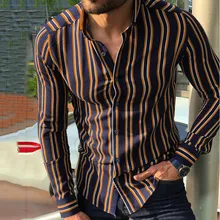 Рубашка camisa masculina мужская рубашка мужские рубашки chemise homme уличная camisa Модная Повседневная рубашка с длинными рукавами Z4