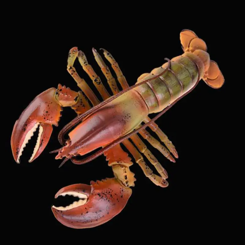 Большой размер Моделирование Модель игрушки Омаров Дикая жизнь фигурки животных детская игрушка