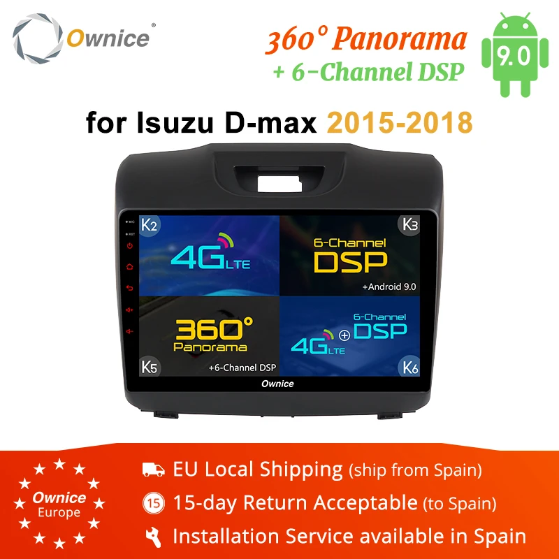 Ownice K1 K2 K3 K5 K6 9 &quotAndroid 0 2 Din автомобильный радиоприемник gps-навигация dvd-плеер Autostereo