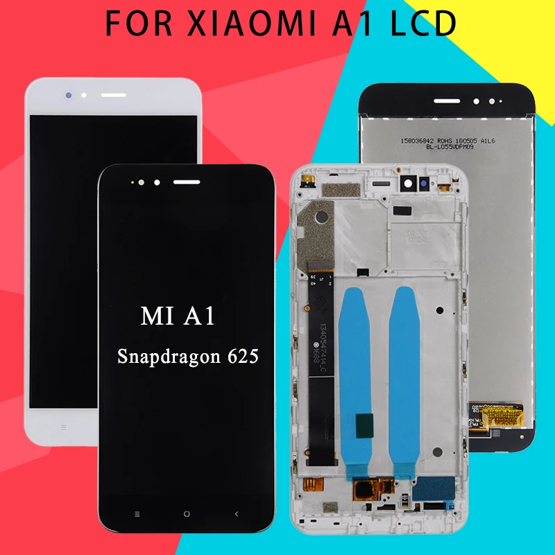 

Dinamico Promotion A1 Display For Xiaomi 5X Lcd Mi5X MI 5X Display With Touch Screen Digitizer Assembly Free Shipping With Tools