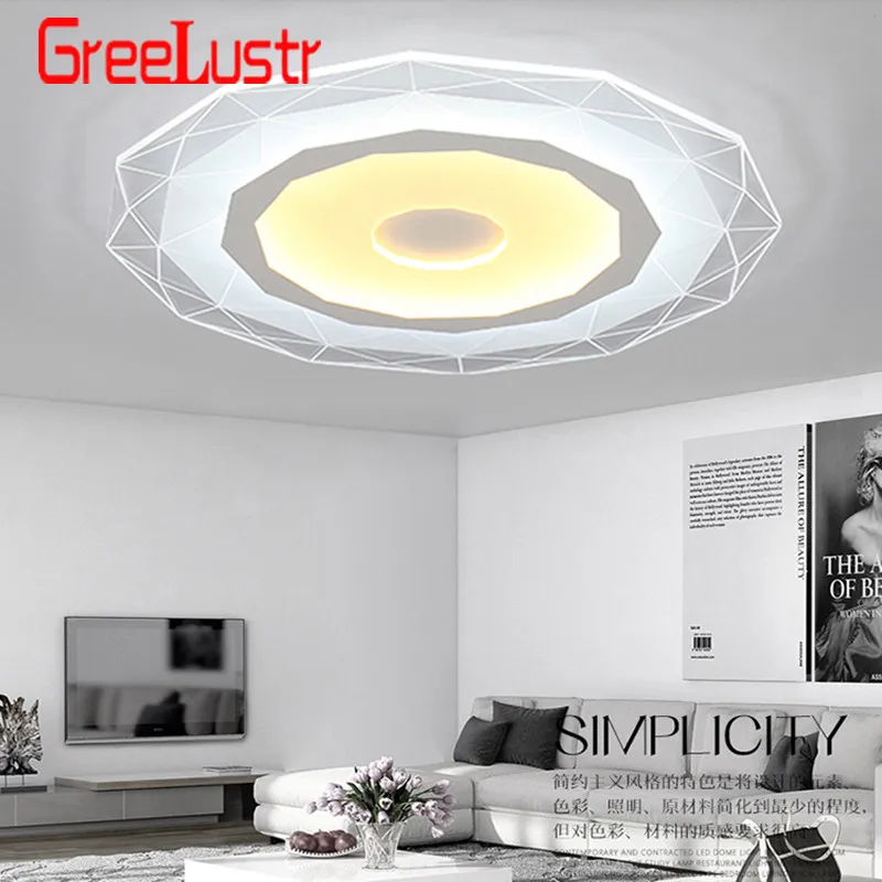 

modern led ceiling light round ultra circular living room dining room bedroom study ceiling light
