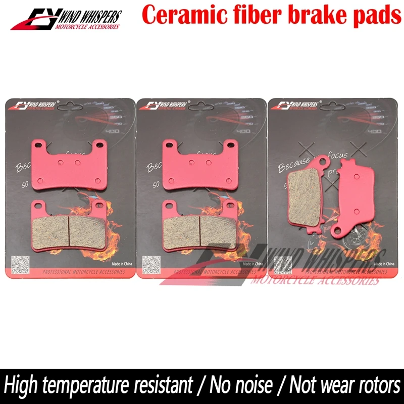 Plaquettes De Frein Avant/arrière Cyleto Pour Suzuki GSXR 750, TL1000R, Hayabusa… - Semi-métalliques, Kit Complet