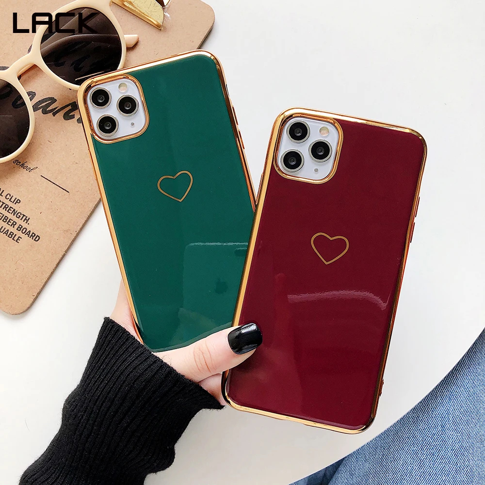 Отсутствие покрытия Любовь Сердце чехол для телефона iphone 11 Pro Max XR X XS 7 8 6S Plus