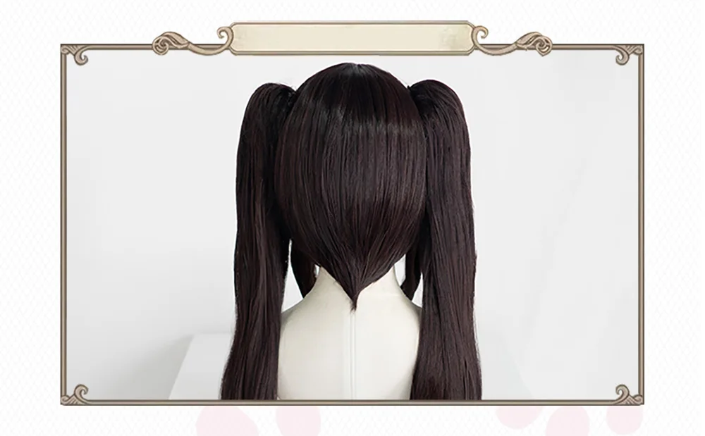 WOWO U Pre-sale Uwowo Nekopara Chocola Chocolate Cosplay Wig 80cm Long Twin-tail Hair Matte Synthetic Heat Resistant Fiber -Zentai shop online Hb55261d5e1cd426e9518494ed8ec40f6p.jpg