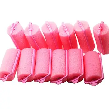 

6Pcs Fashion Sponge Foam Hair Curlers Rollers Twist Salon Hairs Styling Tools