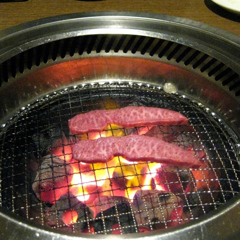 Disposable Round Carbon Meat Grills, Wash Free, Barbeque Charcoal, Barbecue Gears, Kamado Bbq Accessories, Kitchen Oven Fan