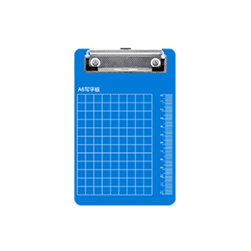Hardboard Clipboard Writing Board with Low Clip Ruler Scale Design Recycled for Adult Student writing clipboard