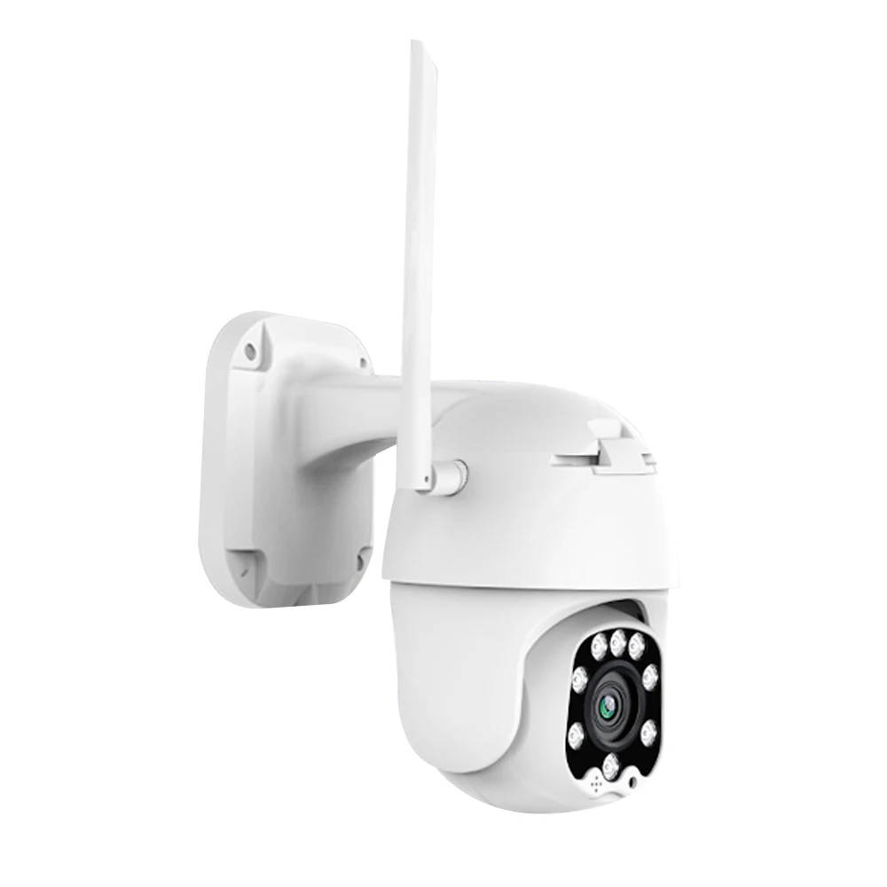 1080P HD PTZ WiFi камера 4X 10X Zoom наружная CCTV камера Домашняя безопасность ip-камера полноцветная ночное видение Обнаружение движения оповещение