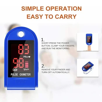 

Finger Pulse Blood Oximeter Oxygen Meter Clip Type SPO2 PR Pulsioximetro Oximetro Finger De Pulso De Dedo Saturation
