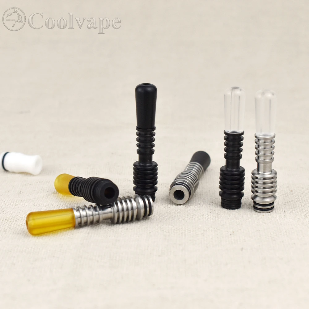 

510 MTL Drip Tip SS316 Metal Long Heat resistance Mouth Piece For RDA RTA mtl Tank VapeAccessory