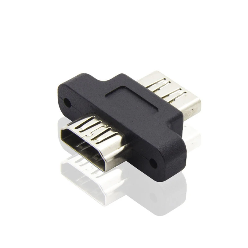 10 шт./лот hdmi Женский удлинитель Соединительный адаптер с панельным