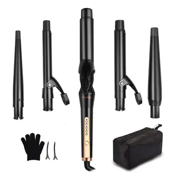 

Hair Curler Electric Curling Iron 5 Modes Digital Curling Hair Tools Curling Wand Ceramic Styling Tools LCD Magic Curlin