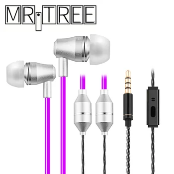 

Metal Anti-radiation Earphones 8 colors Air Tube technology Stereo Noise Reduction 3.5mm Headset For iPhone Samsung Huawei