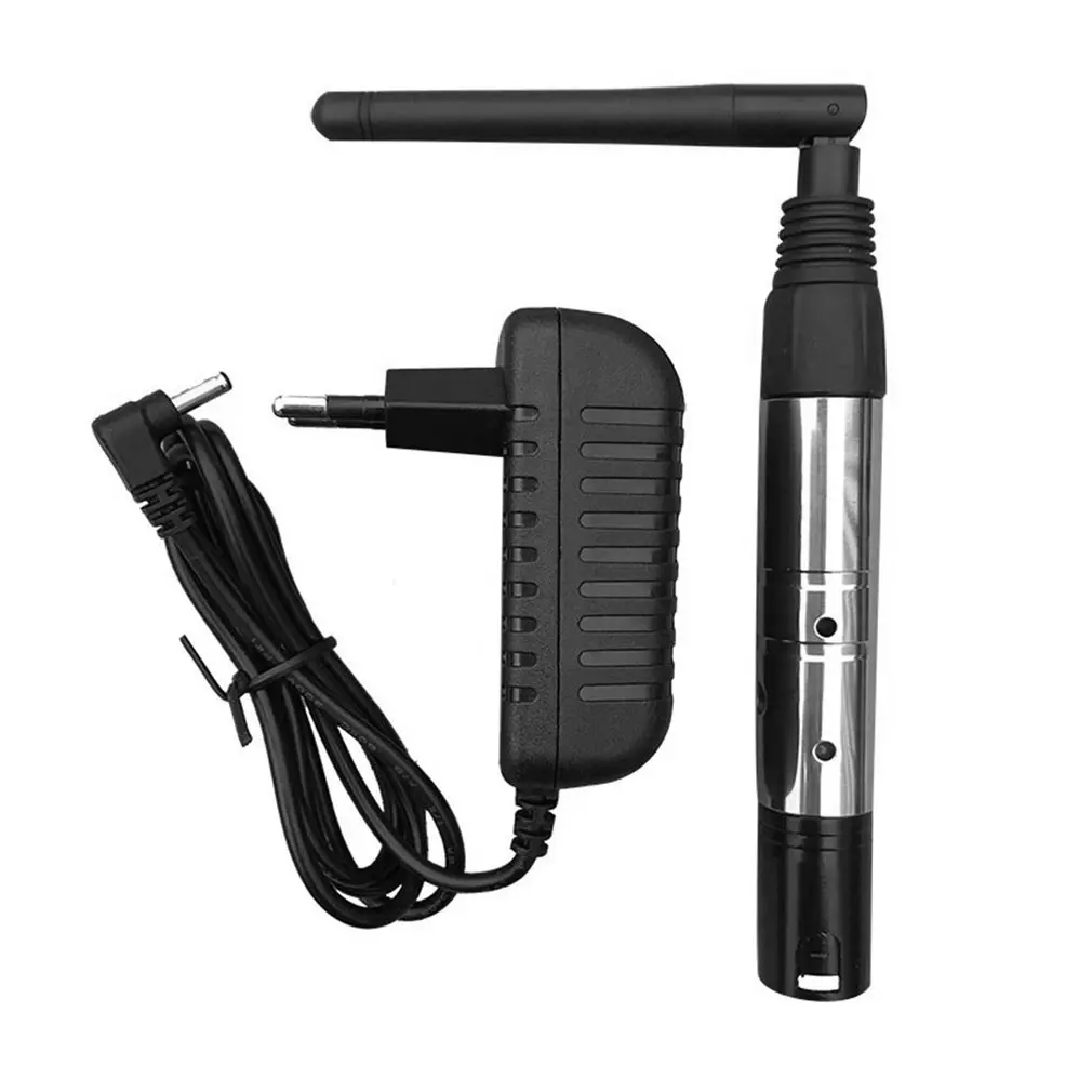 

New 2.4G Wireless Transmitter Receiver Laser Light Controller for Stage Effect DJ Disco DMX Transmitter Receiver EU/US Plug