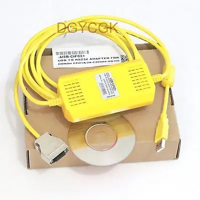 

DHL/EMS 2 Sets*USB-CIF02+ Cable for OM-RON CPM1/1A/2A/CQM1/C200HE/HX/HG PLC WIN7 Immunity for electric -h2