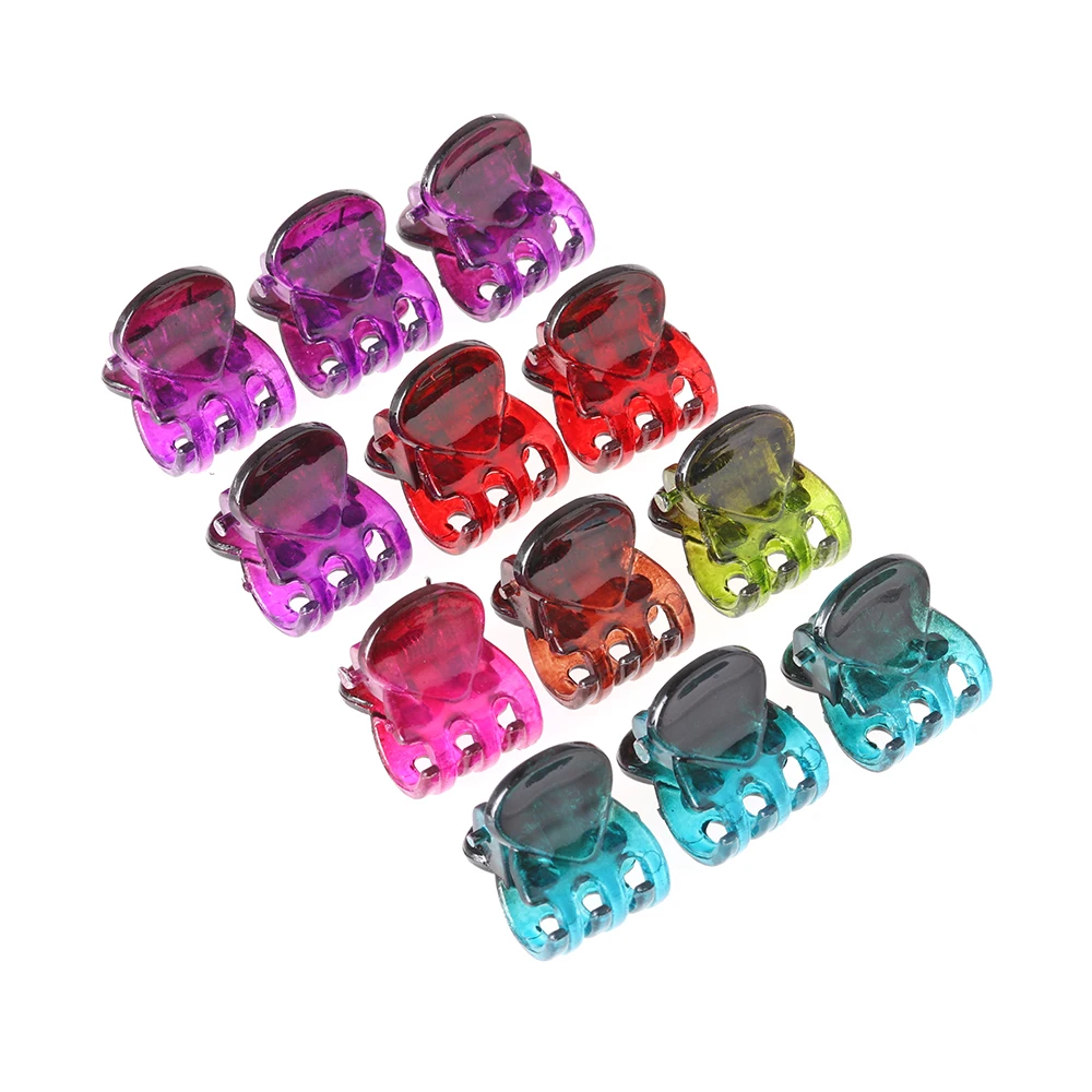12Pcs/Bag Hair Clips Clamp For Women Ladies 6 Claws Hairpin Headwear Styling Tools Clip Barrettes | Красота и здоровье
