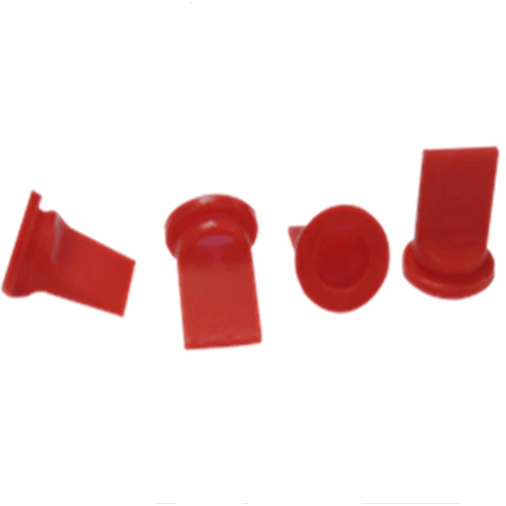 10 шт. Красный силиконовый клапан «утиный клюв» односторонний обратный клапан 10*6*12,7 мм для предотвращения обратного потока жидкости и газа