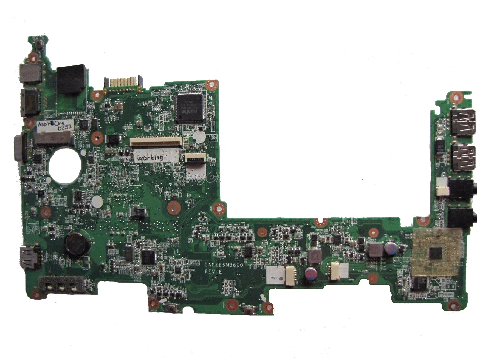 Flash Sale  Laptop Motherboard For Acer D257 MBSFV06002 MB.SFV06.002 DA0ZE6MB6E0 N570 CPU DDR3 100% fully teste