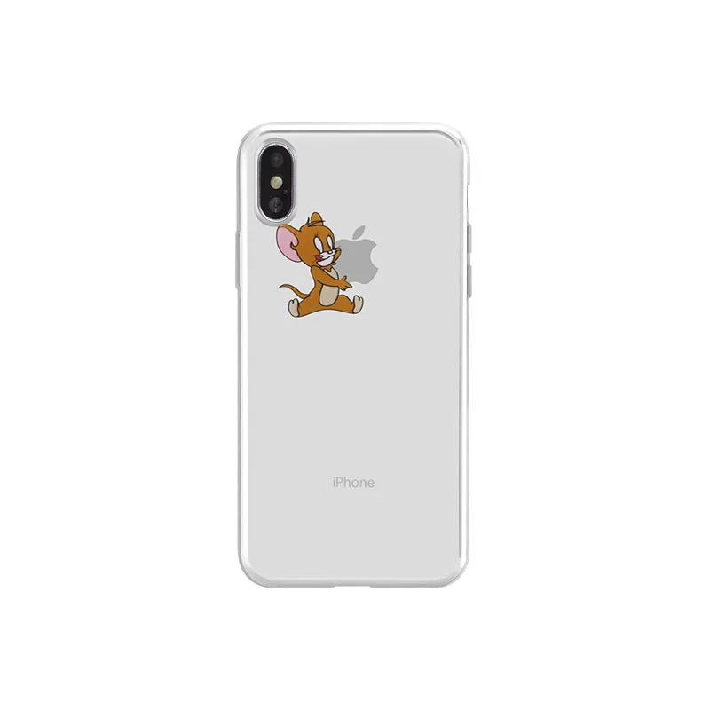 583949909878趣味情侣款xs max苹果xr手机壳iPhone7plus硅胶套6s 8plus潮男女-5