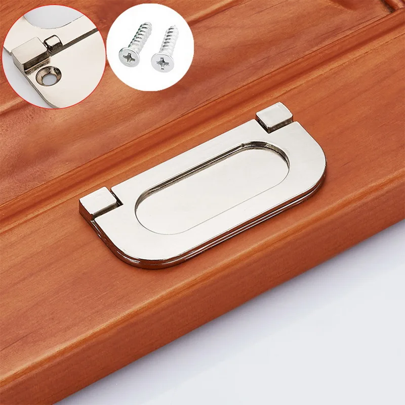 2 шт отверстие 64 мм невидимая дверная ручка шкаф из цинкового сплава шкаф с открывающимися дверцами ящик скрытый ручка платяного шкафа шкаф