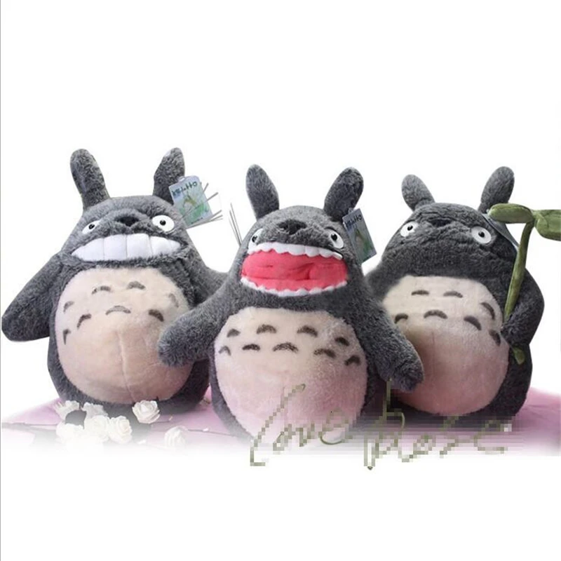 Горячая Распродажа Аниме 4 стиля Ghibli Хаяо Миядзаки мой порхтор Тоторо милые мягкие плюшевые игрушки мягкие куклы Детский подарок большой размер 35 см