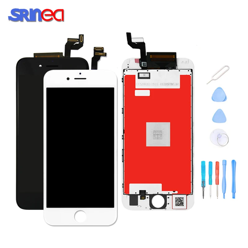 ЖК-для iPhone 6 6plus ЖК-дисплей с сенсорным экраном дигитайзер полная сборка Замена