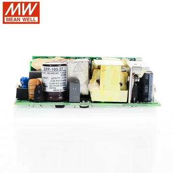 

MEAN WELL EPP-100-27 100W 27V Industrial Open Frame Power Supply 110V/220VAC to 27V DC 3.71A green PCB power unit PSU with PFC