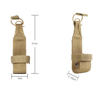 

Hot Outdoor Useful Nylon Tactical Hiking Molle Water Bottle Holder Belt Carrier Bags MVI-ing