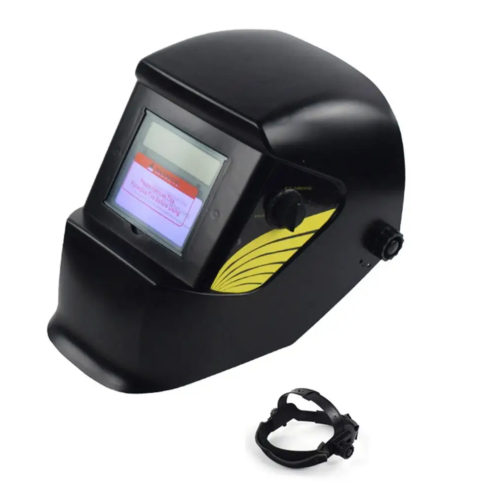 Solar Automatic Welding Shield Mask Darkening Adjustable Helmet with Sweatband