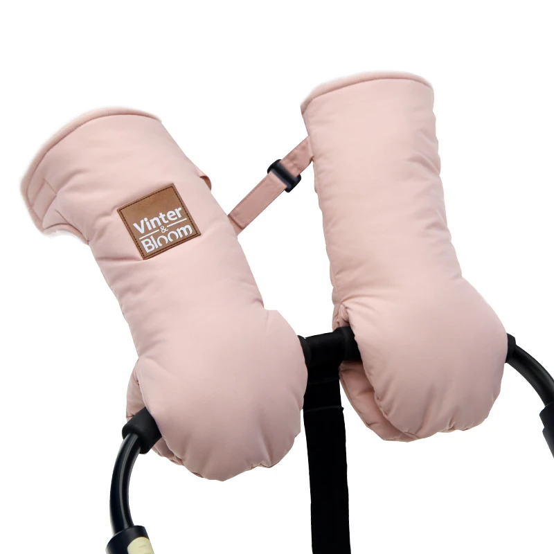 

2pcs Winter Warm Stroller Gloves Waterproof Gloves Pram Accessory Stroller Mitten Winter Warm Gloves pram hand muff Mitten baby