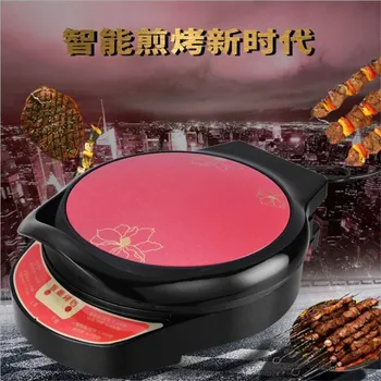 

220V Double-pan,can be expanded at 180°, suspension heating, two Independent switches and Non-stick Electric Cake Stall