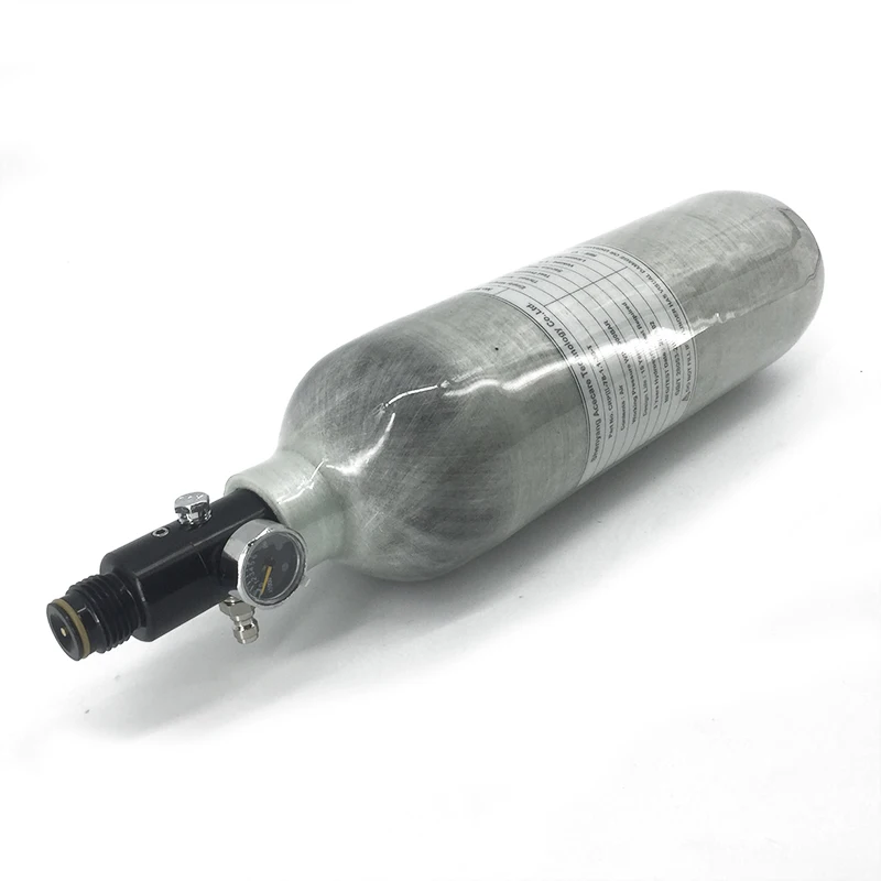 AC30116 Pcp Air Gun Mini Air Tank 1.1L GB 300Bar Cylinder Air Rifle Carbon Fiber Airgun Regulator Paintball Pcp Airforce Condor