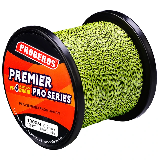 4 Braided Fishing Line 1000M 4 Series Strong Multifilament PE