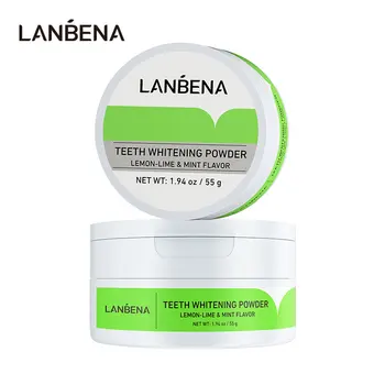 

LANBENA Teeth Whitening Powder Remove Smoke Coffee Tea Stain Dental Whitener Teeth whitener Tooth Tangy Hygiene Dental Oral Care