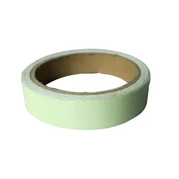 

Reflective Glow Tape Self-adhesive Sticker Removable Luminous Tape Fluorescent Glowing Dark Striking Night Warning Tape