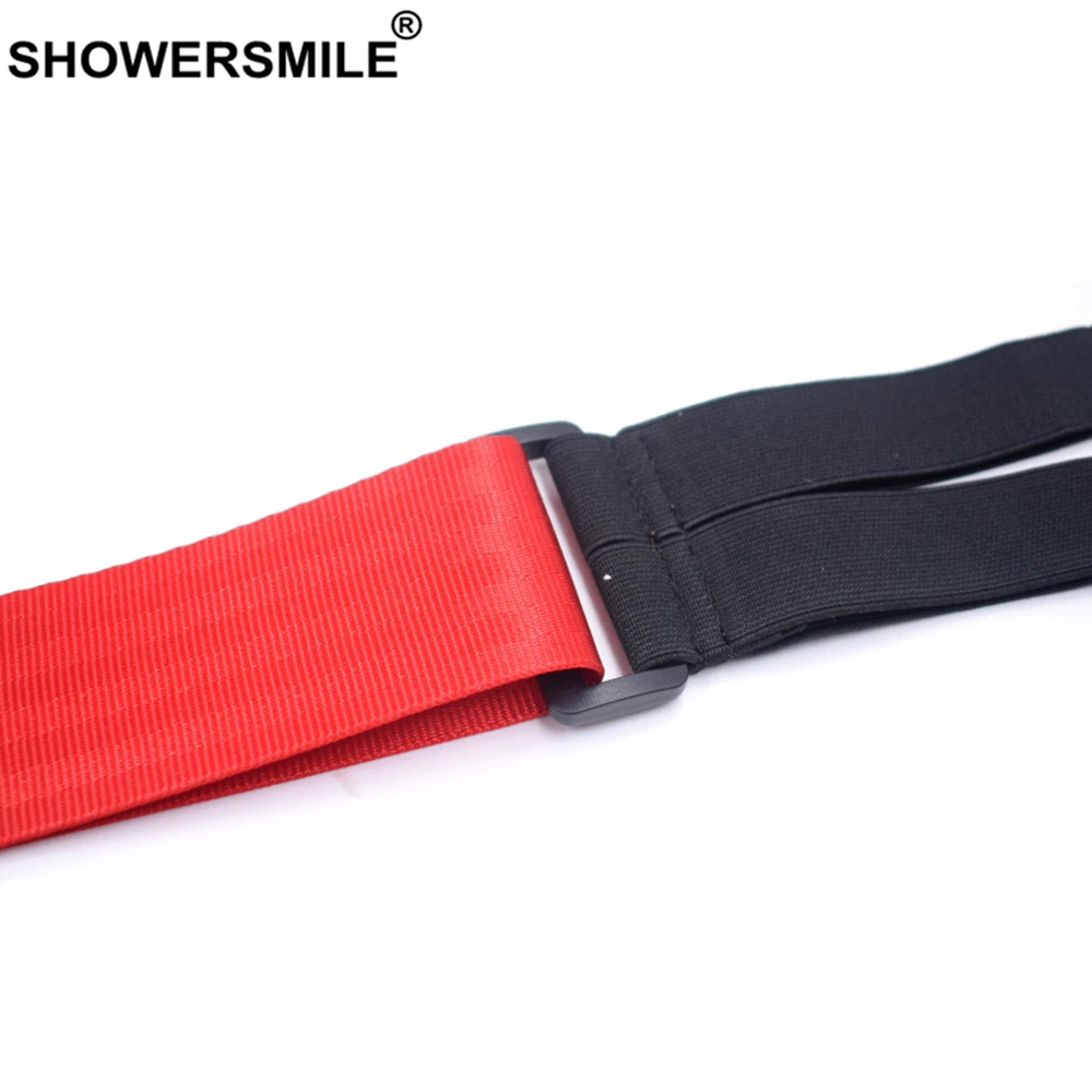 SHOWERSMILE широкие подтяжки 5 см мужские для брюк высокое качество размера плюс 6