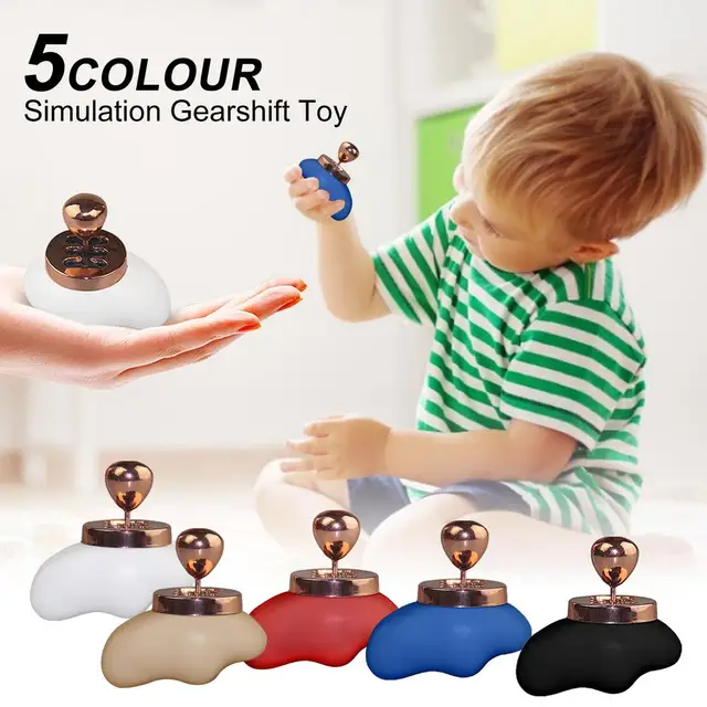 Shift Knob Type Speed Gearbox Gear Toy Manual Transmission Lever Mini Gear Lever Simulator Manual Gearshift Toy Calming Hand Toy 1