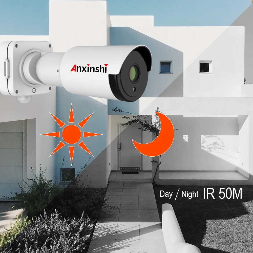 4 K, CCTV камеры безопасности, Системы коаксиальный контроль 4CH 8MP 6 in1 AHD DVR Kit ИК Открытый Запись видео наблюдения система протокола ONVIF P2P