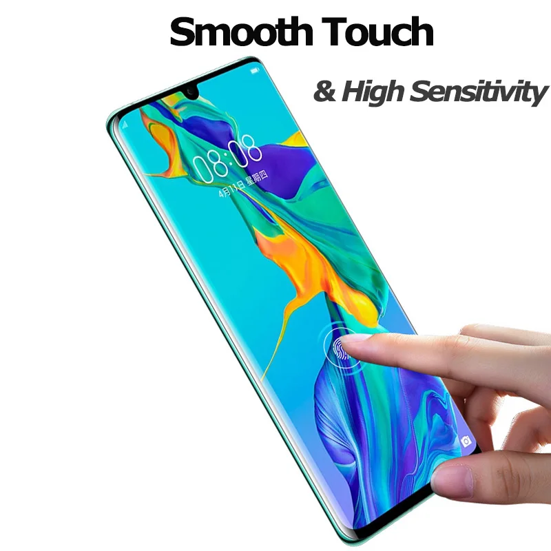 silicone case for huawei phone 3 Trong 1 Ốp Lưng + Kính Cường Lực Cho Huawei-P30-Lite P30Pro Tấm Bảo Vệ Màn Hình Hồ Vĩ Psmart Z Full Cover kính Hawei P30 Lite waterproof case for huawei