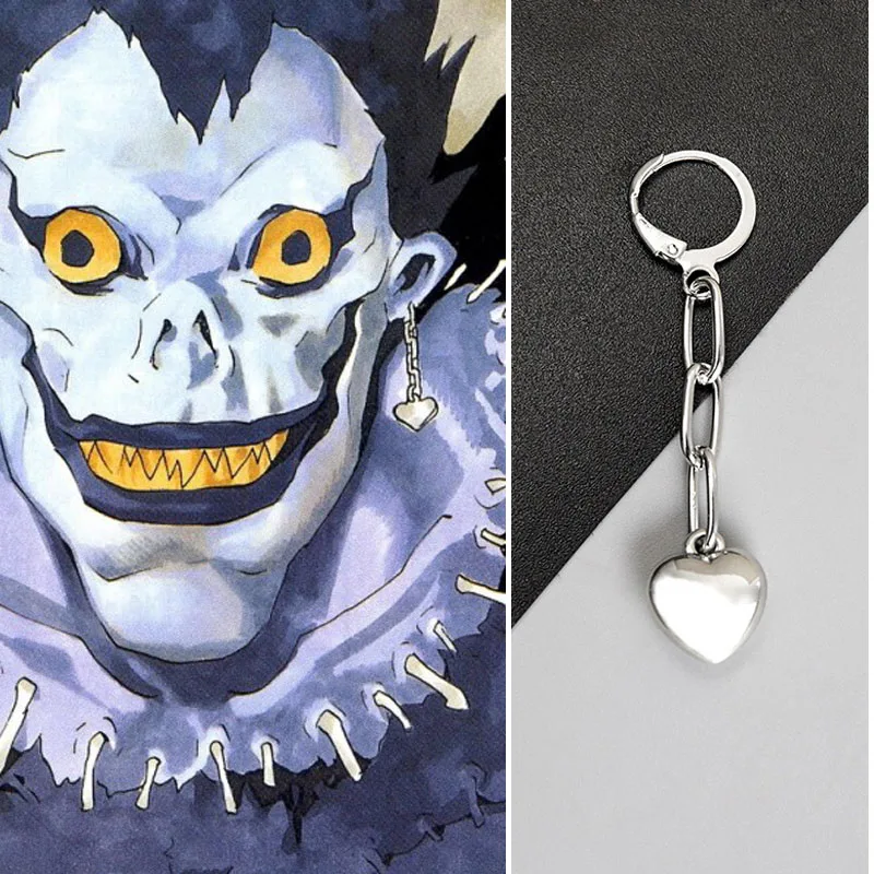 Висячие серьги Death Note женские серьги-подвески в виде рюка креативные аниме