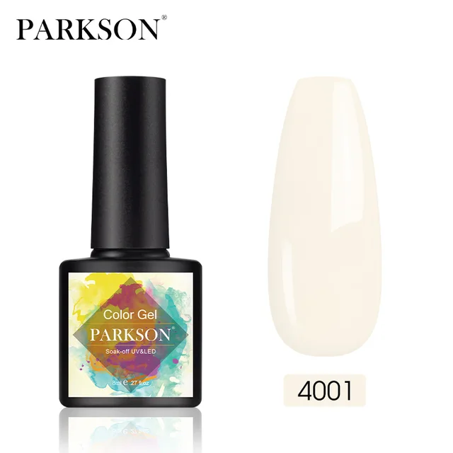 Parkson No Wipe Top Coat Base Coat Nail Gel polish Design Enhancer Varnish Semi Permanent Soak Off UV LED Nail Art Tool 4001