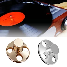 Сбалансированный HIFI проигрыватель запись вес зажим аудио портативный LP Виниловый проигрыватель прочный уменьшить вибрацию твердый музыкальный диск стабилизатор