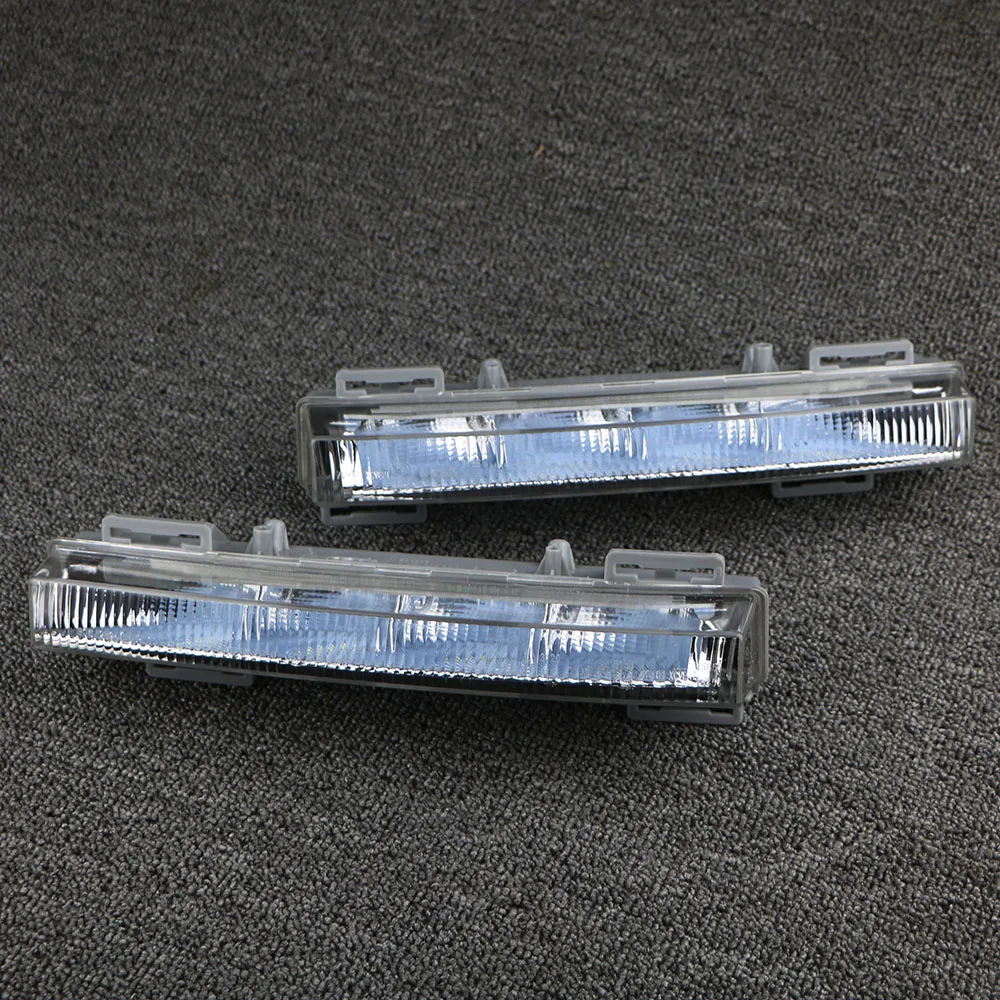 

Pair A2049065401 A2049065501 LED Daytime Running Light Lamp For Mercedes-Benz ML-Class GL-Class 2012 2013 2014 2015