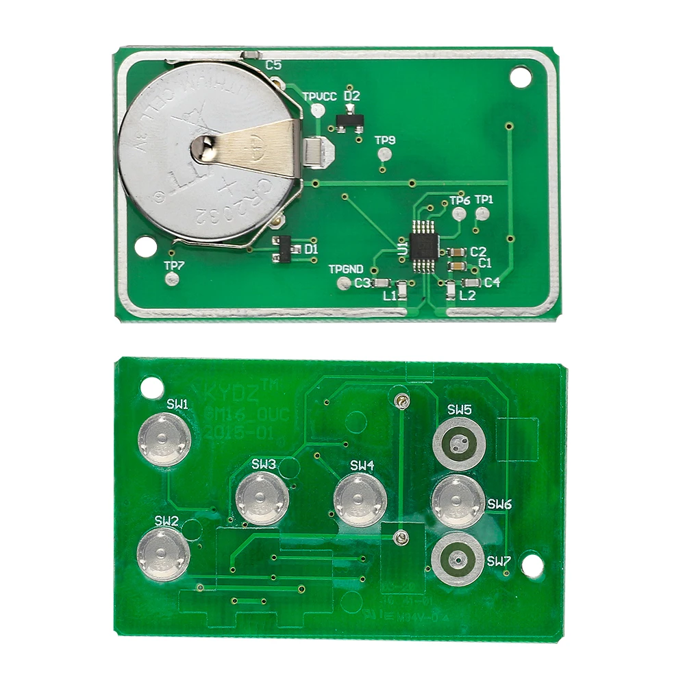 KEYECU 5 BUTTONS SMART REMOTE CAR KEY FOB 315MHZ FOR CADILLAC ESCALADE CTS STS DTS 2008 2009 2010 2011 2012 2013 OUC6000066