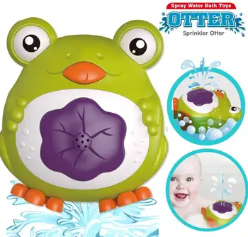 

ZHENDUO Bath Toy Baby Cute Spray Water Rotate Sprinkler with Fountain Sprayer Shower Pool Bathroom Bathtub s