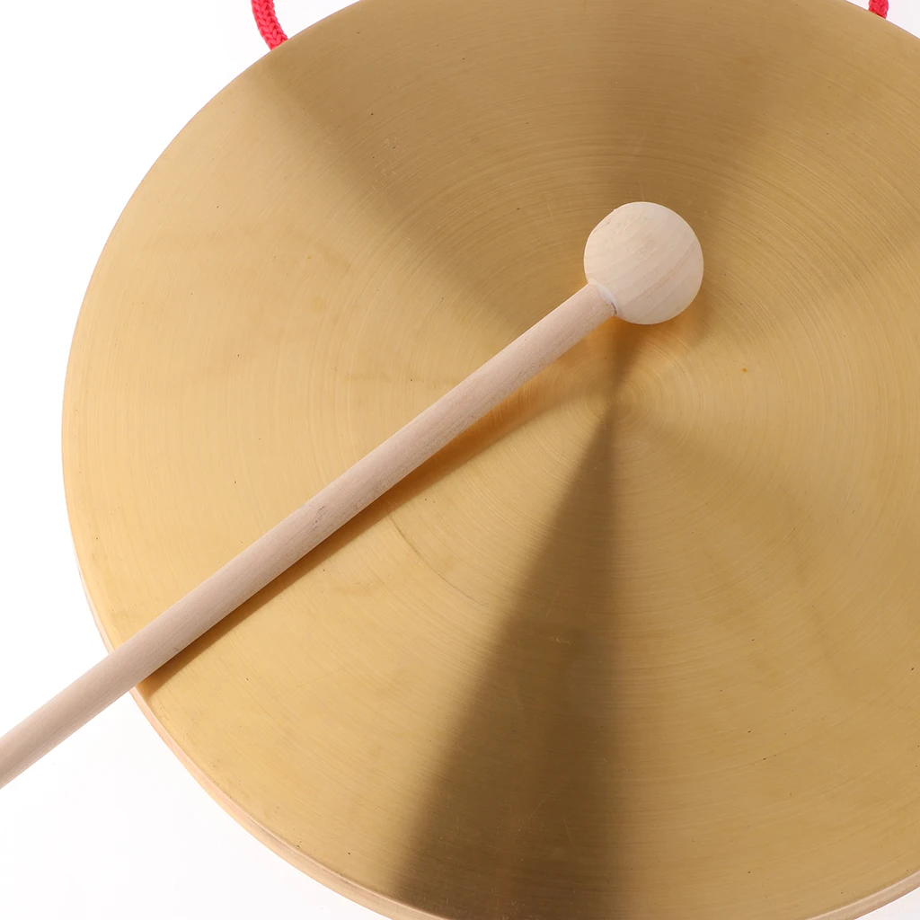 Gongs Tambourine Cymbals Percussion Musical Instruments for Kids Babies Christmas Birthday Gift (22cm)