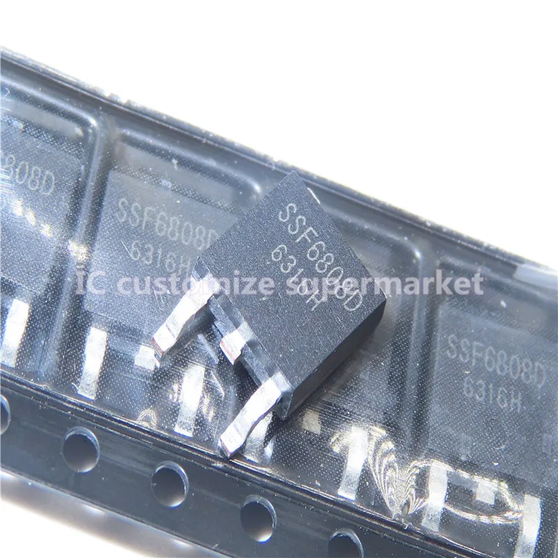 

10PCS/LOT NWE SSF6808D TO-252 68V 79A SMD Transistor