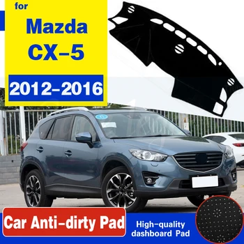 

Car Dashboard Cover Dash Mat For Mazda CX-5 CX5 2012 2013 2014 2015 2016 Dashmat Pad Carpet Anti-slip Anti-Sun Car Styling