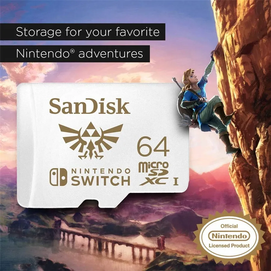 SanDisk Micro SD 1TB 512GB 400GB 256GB 128GB 64GB 32GB Dedicated Memory Card TF Flash Suitable for Nintendo game console Switch 256gb memory card